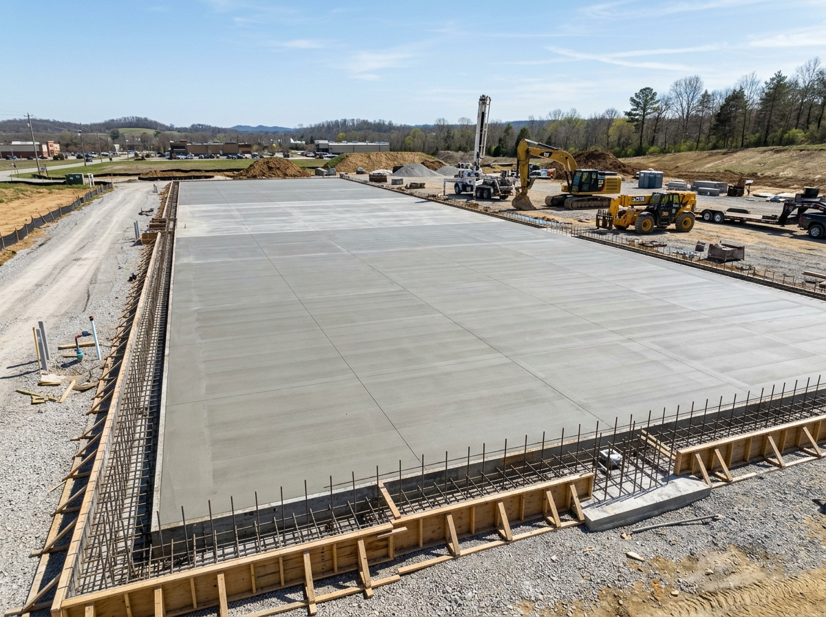 CAG Enterprises Commercial concrete project by CAG Enterprises